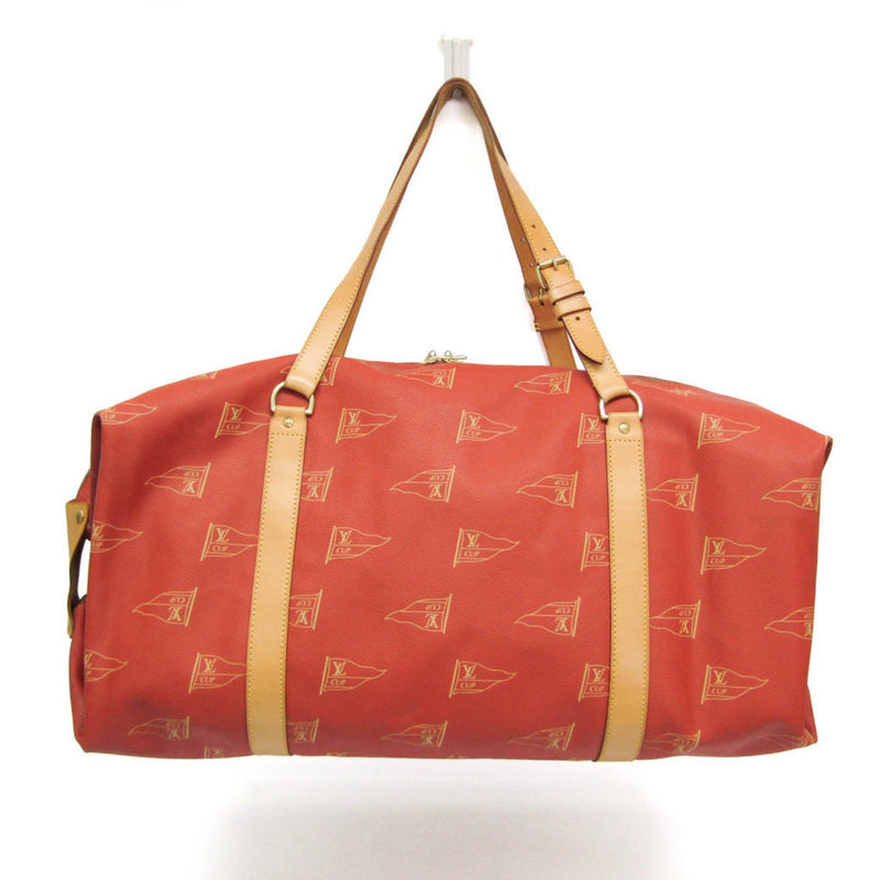Louis Vuitton Cup Garment Cover Coated Canvas Orange Bag