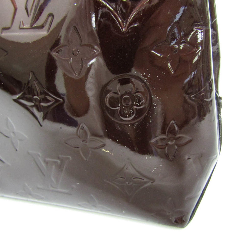 Louis Vuitton Wilshire Monogram Vernis Burgundy Patent_leather Bag