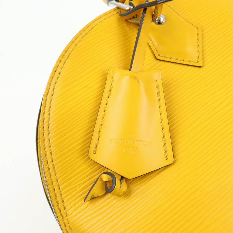 Louis Vuitton Alma Epi Leather Yellow Bag