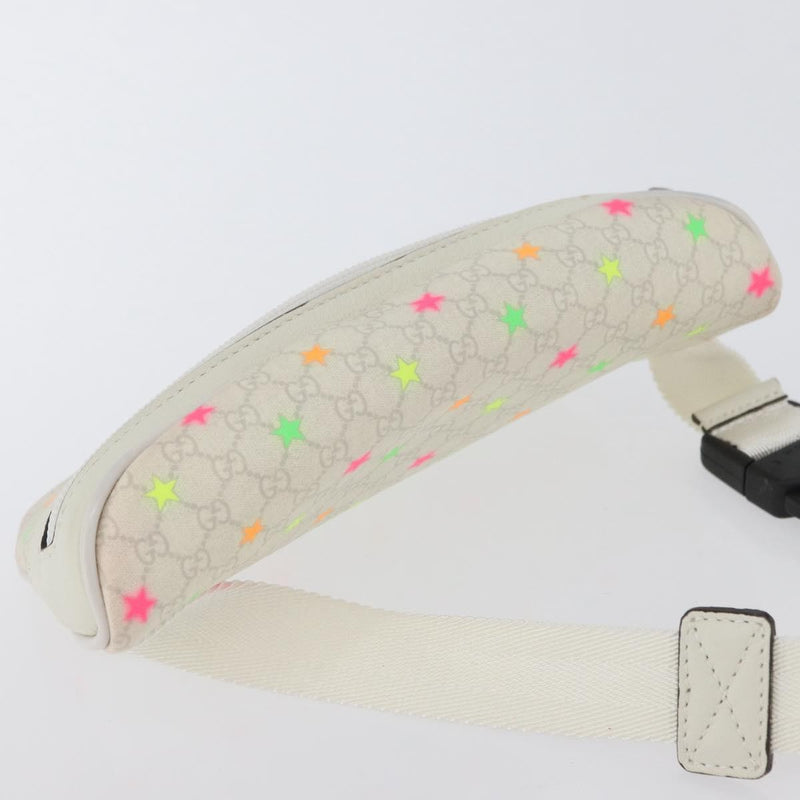 Gucci Childrens Belt Printed Gg Coated Canvas Multicolour Bag