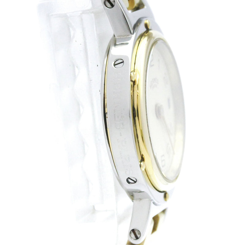 Hermes Clipper Quartz Stainless Steel And Plated Metal Watches