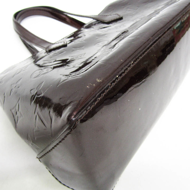 Louis Vuitton Wilshire Monogram Vernis Burgundy Patent_leather Bag