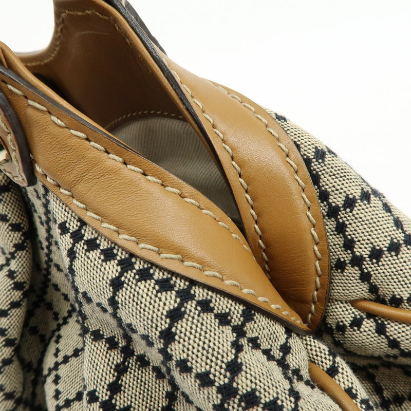 Gucci Sukey Microguccissima Leather Beige Canvas Bag