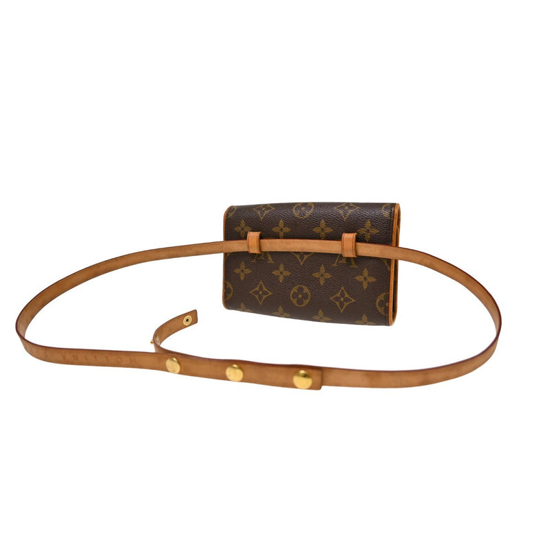 Louis Vuitton Florentine Waist Monogram Canvas Brown Bag