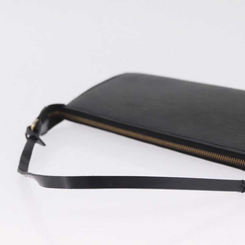 Louis Vuitton Pochette Accessoires Epi Leather Black Bag