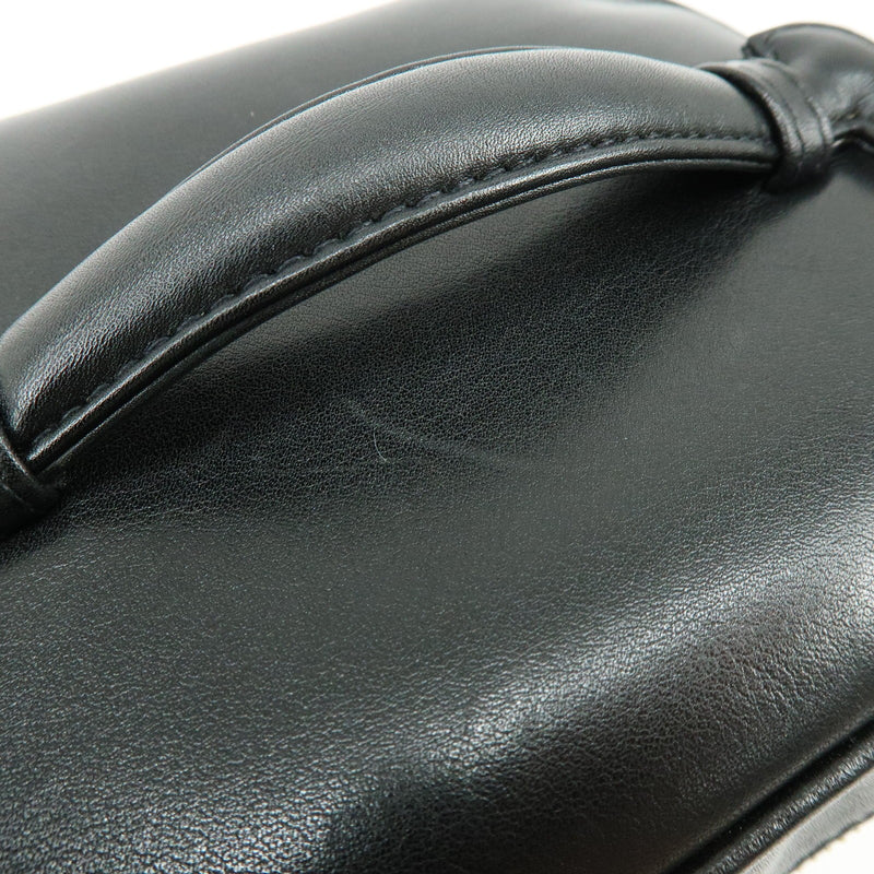 Chanel Vanity Leather Black Bag