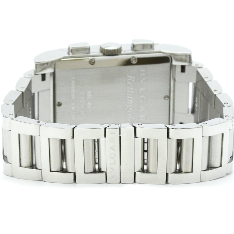 Bvlgari Rettangolo Chronograph Quartz Stainless Steel Watches