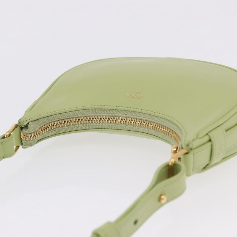 Celine Ava Leather Green Bag