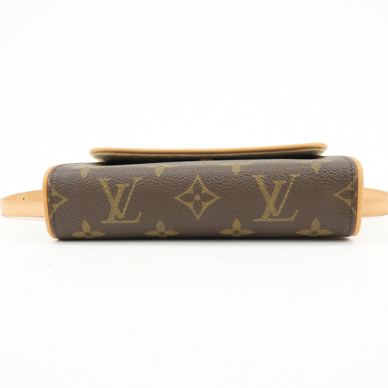 Louis Vuitton Florentine Waist Monogram Canvas Brown Bag