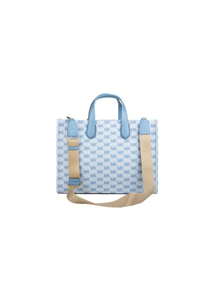 Michael Kors Tote Bag — Blue Cotton