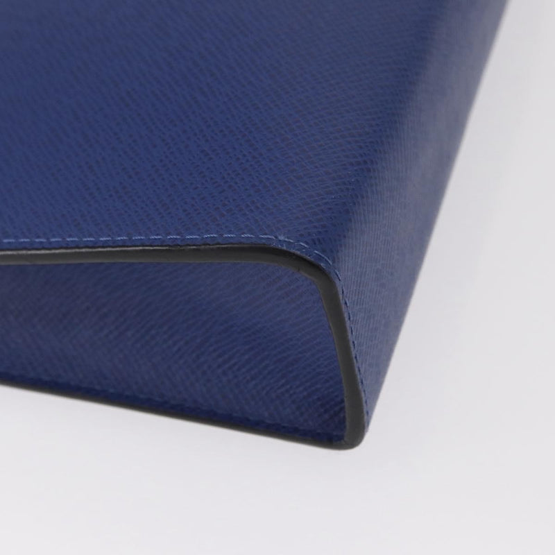 Louis Vuitton Pochette Voyage Taiga Leather Blue Bag