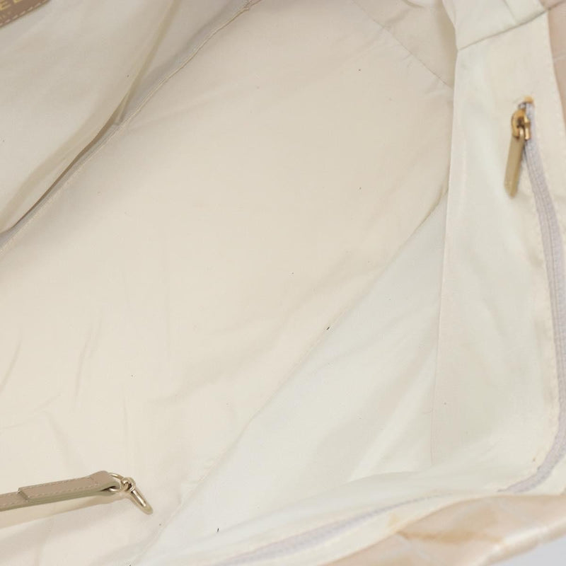 Chanel Travel Line Nylon Beige Bag