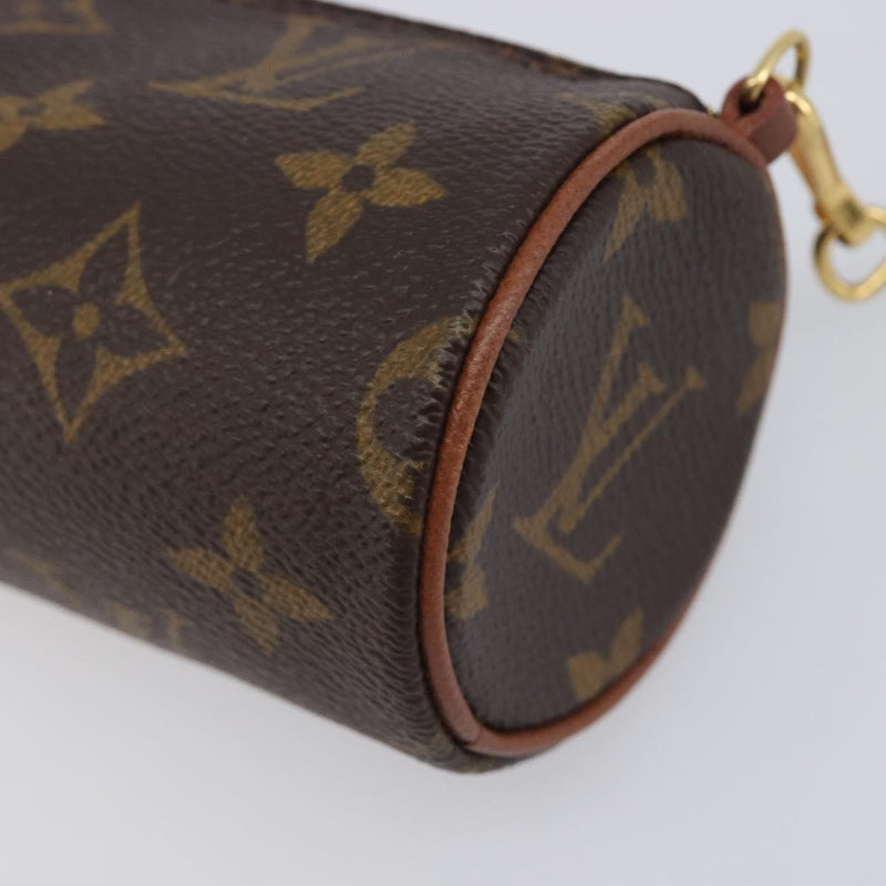 Louis Vuitton Papillon Pochette Monogram Canvas Brown Bag