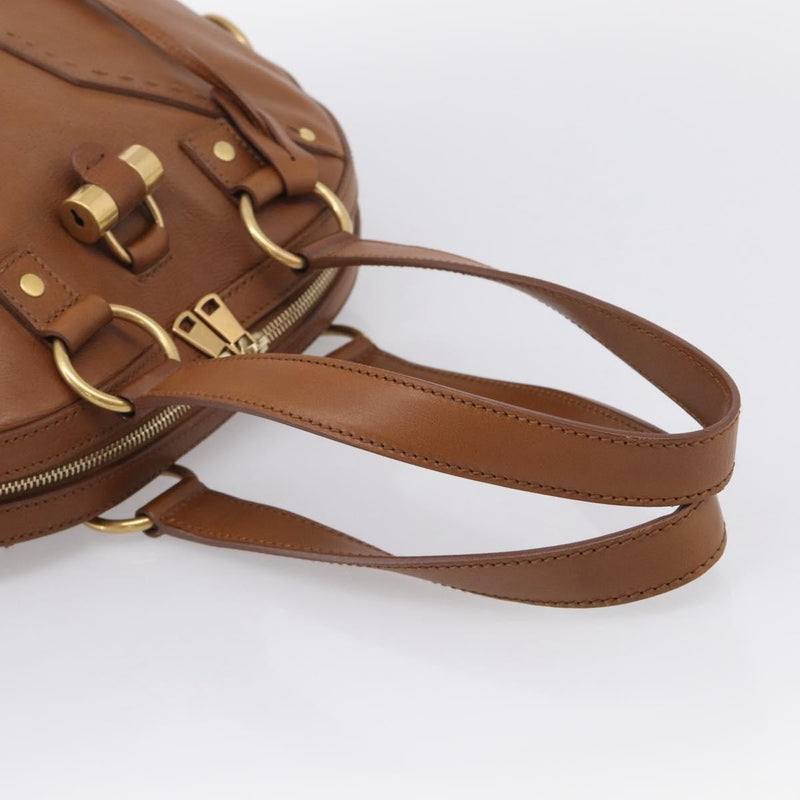 Saint Laurent Muse Leather Brown Bag