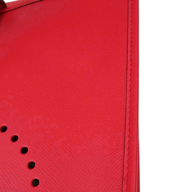 Hermes Evelyne Bag Gen Iii Epsom Red Leather