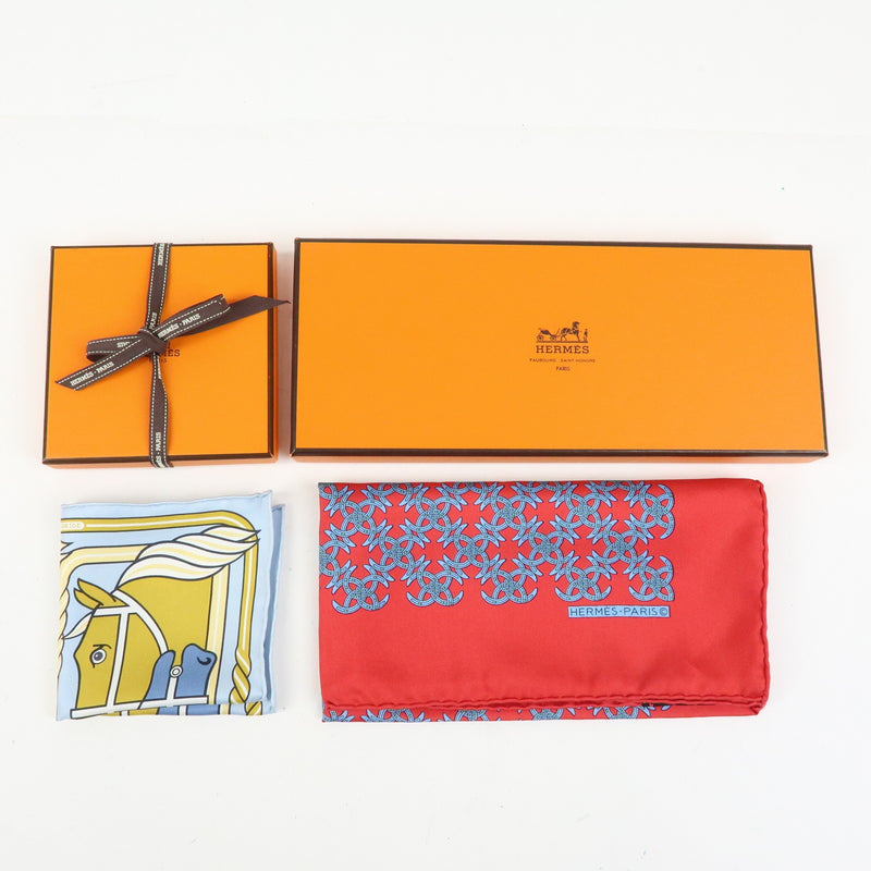 Hermes Carré 42 Silk Red Accessory