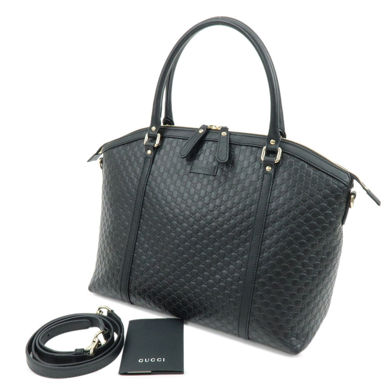 Gucci Guccissima Gg Leather Black Bag