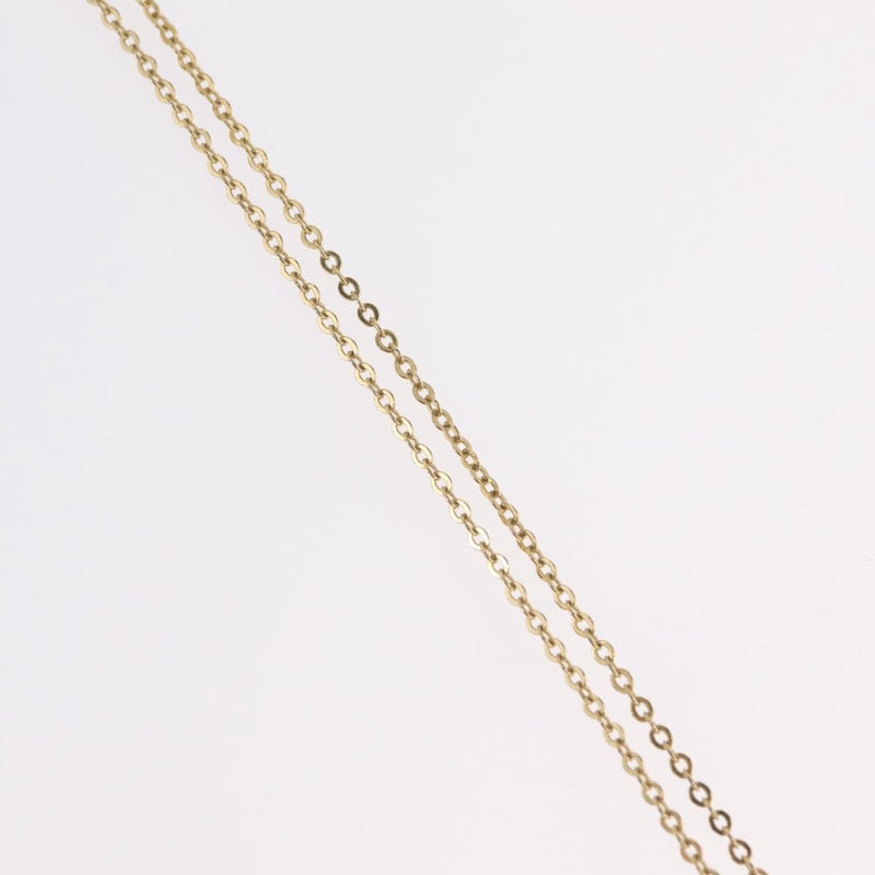 Christian Dior Logo Heart Pendant Metal Gold Bijoux