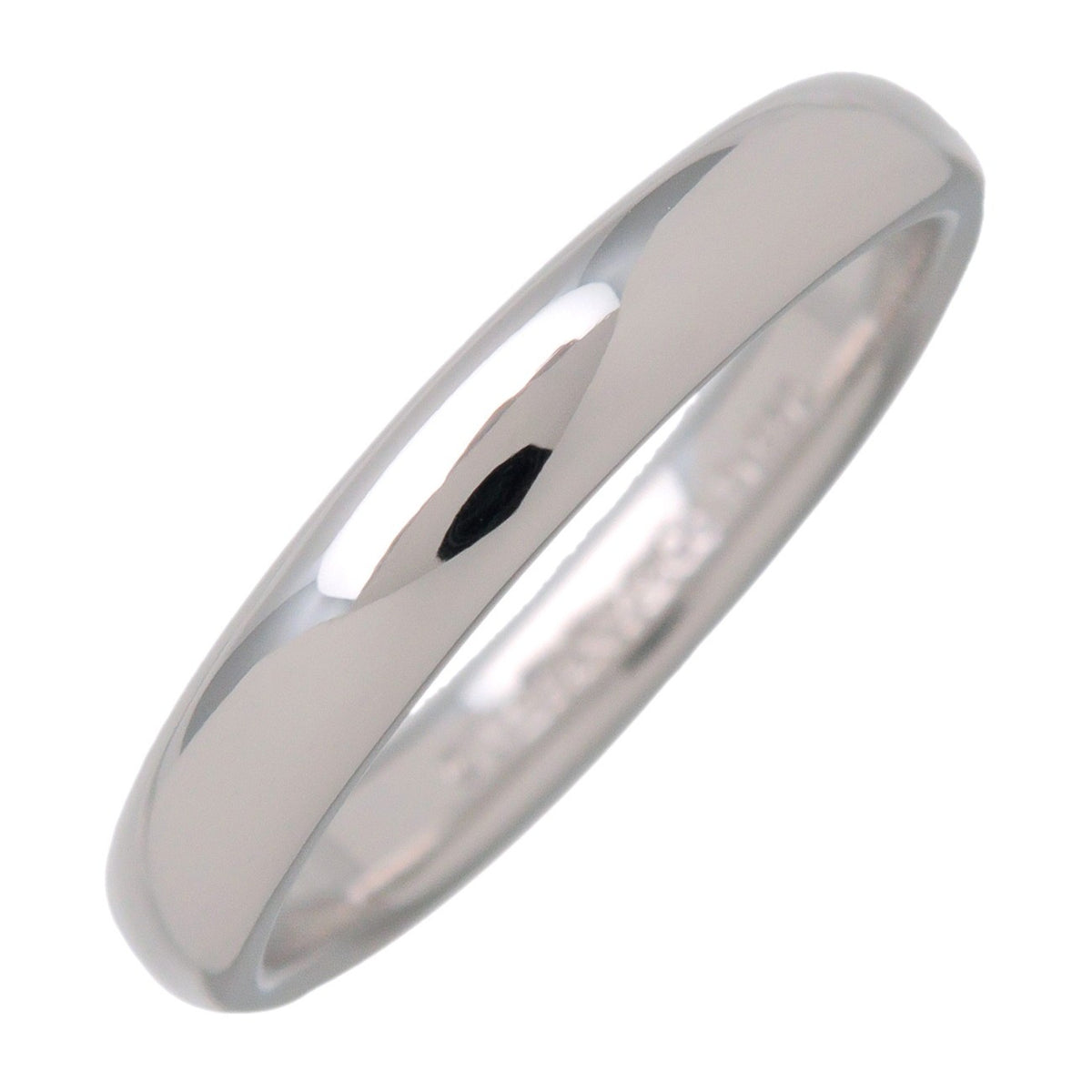 Tiffany & Co. Classic Wedding Band Platinum Silver Bijoux