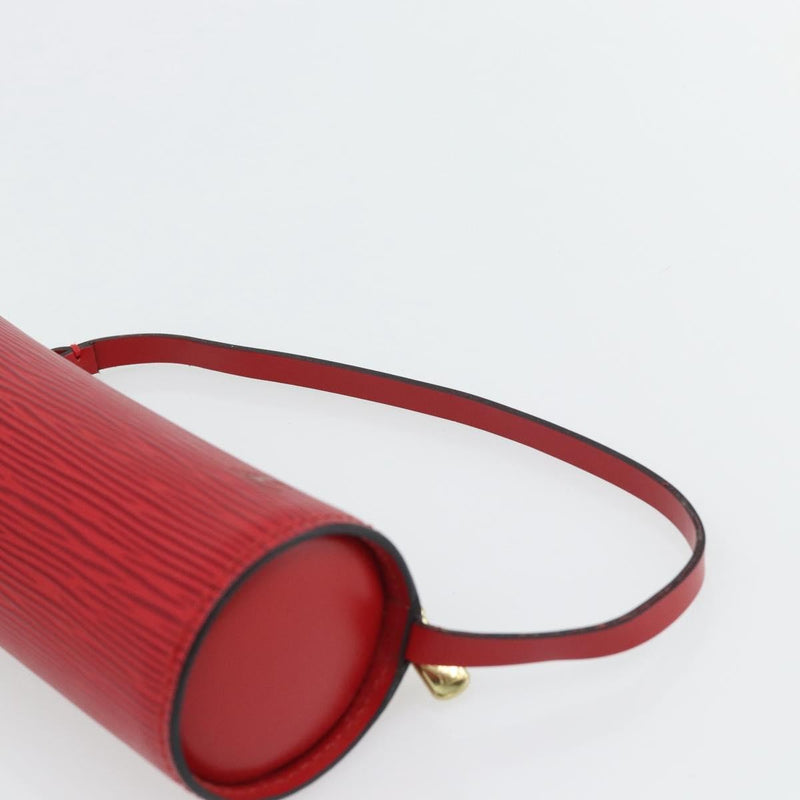 Louis Vuitton Soufflot Pochette Epi Leather Red Bag