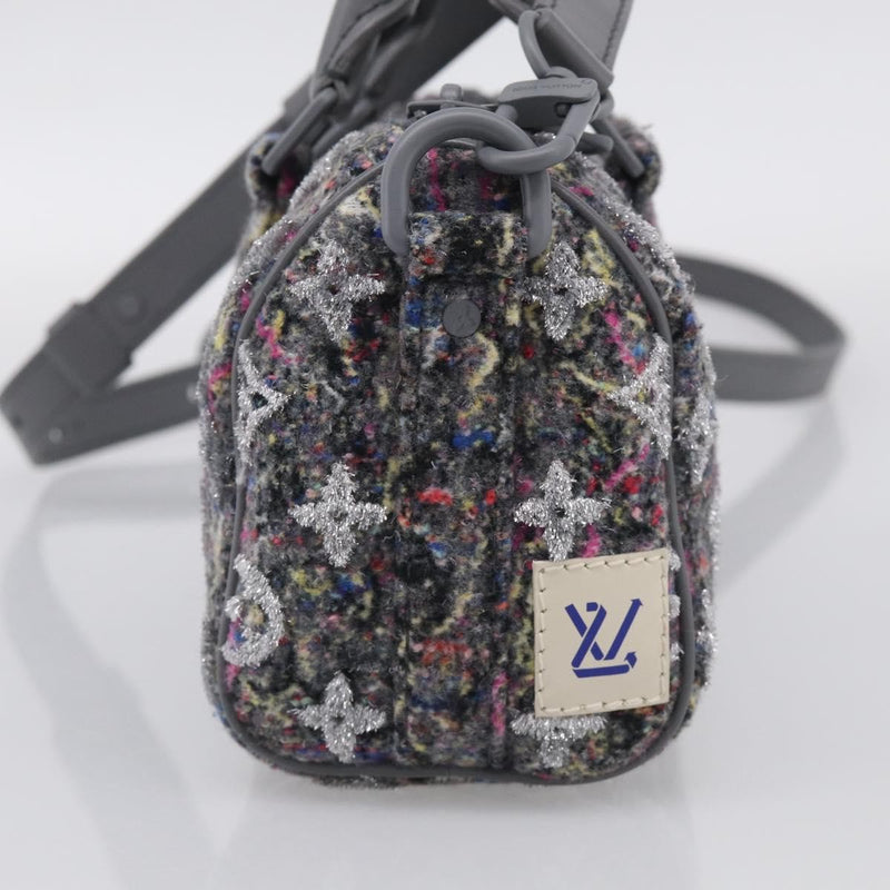 Louis Vuitton Keepall Bandouliere Lv Felt Multicolour Canvas Bag