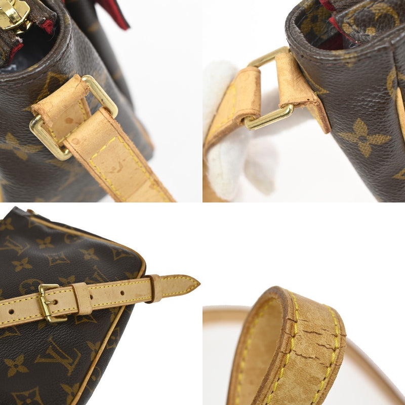 Louis Vuitton Viva Cite Monogram Canvas Brown Leather Bag