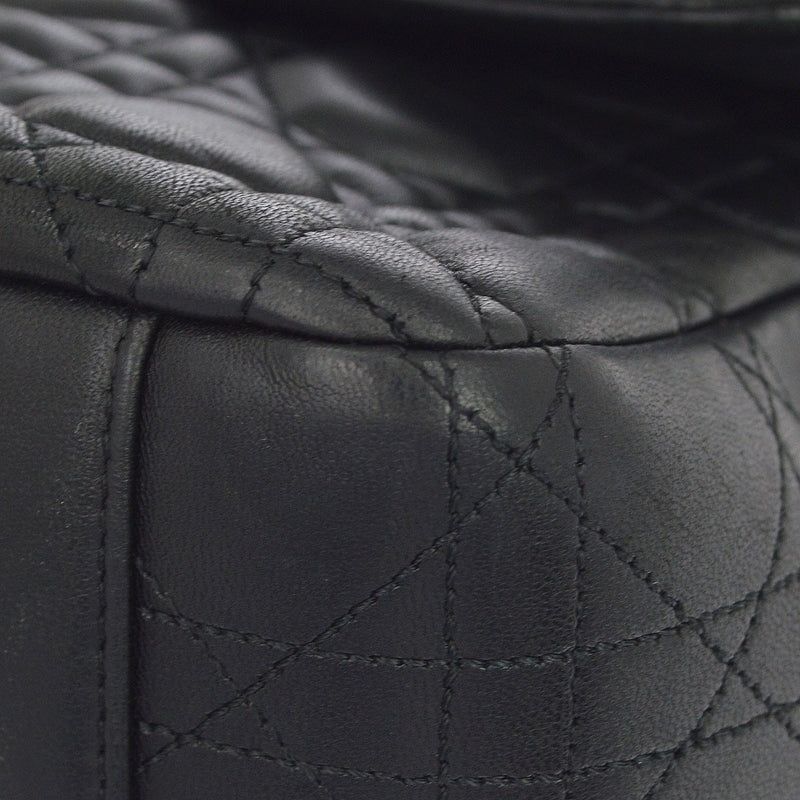 Christian Dior Black Cannage Leather Bag