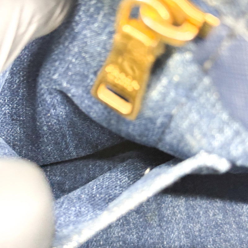 Prada Canapa Denim Blue Denim_jeans Bag
