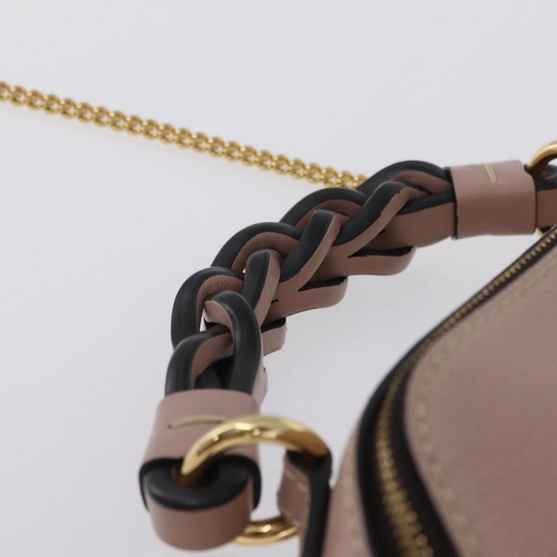 Chloe Daria Chain Leather Pink Bag