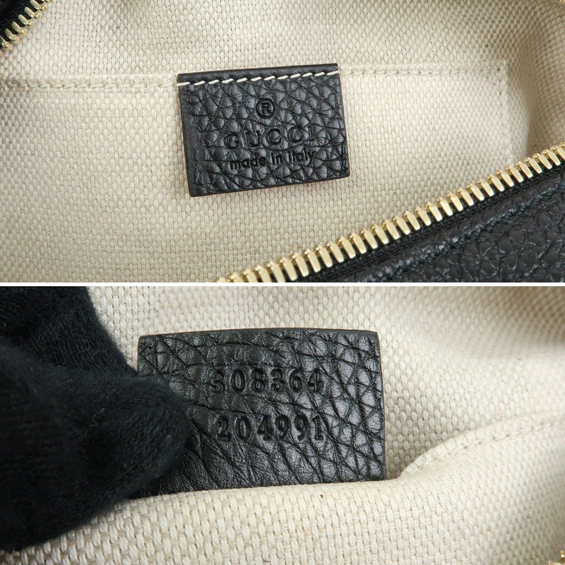 Gucci Soho Disco Leather Black Bag