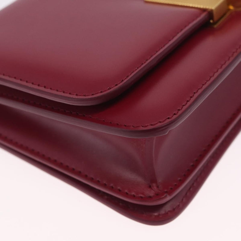 Bottega Veneta Bv Classic Spazzolato Leather Red Bag
