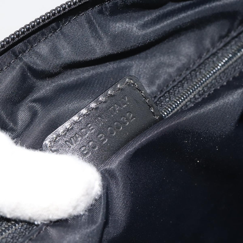 Christian Dior Vintage Trotter Messenger Diorissimo Canvas Black