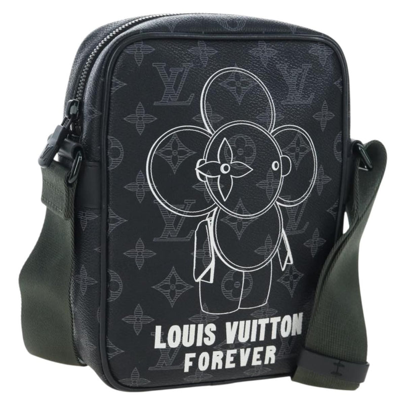 Louis Vuitton Danube Limited Edition Vivienne Monogram Eclipse Black Canvas Bag