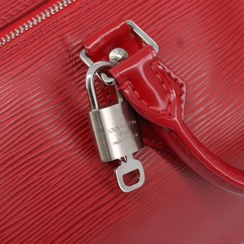 Louis Vuitton Speedy Epi Leather Red Bag