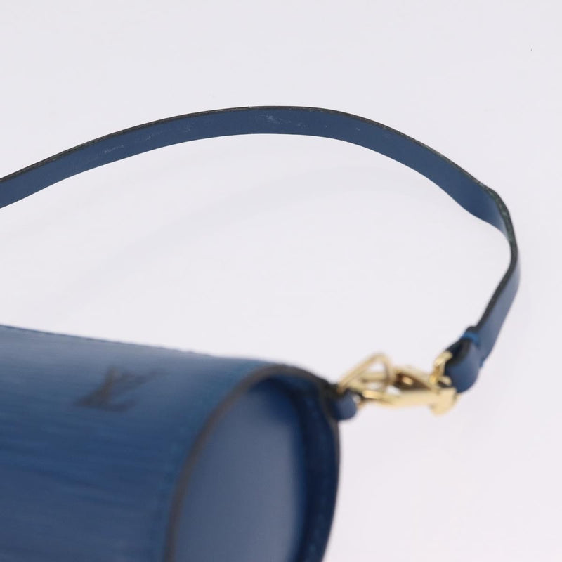 Louis Vuitton Soufflot Pochette Epi Leather Blue Bag