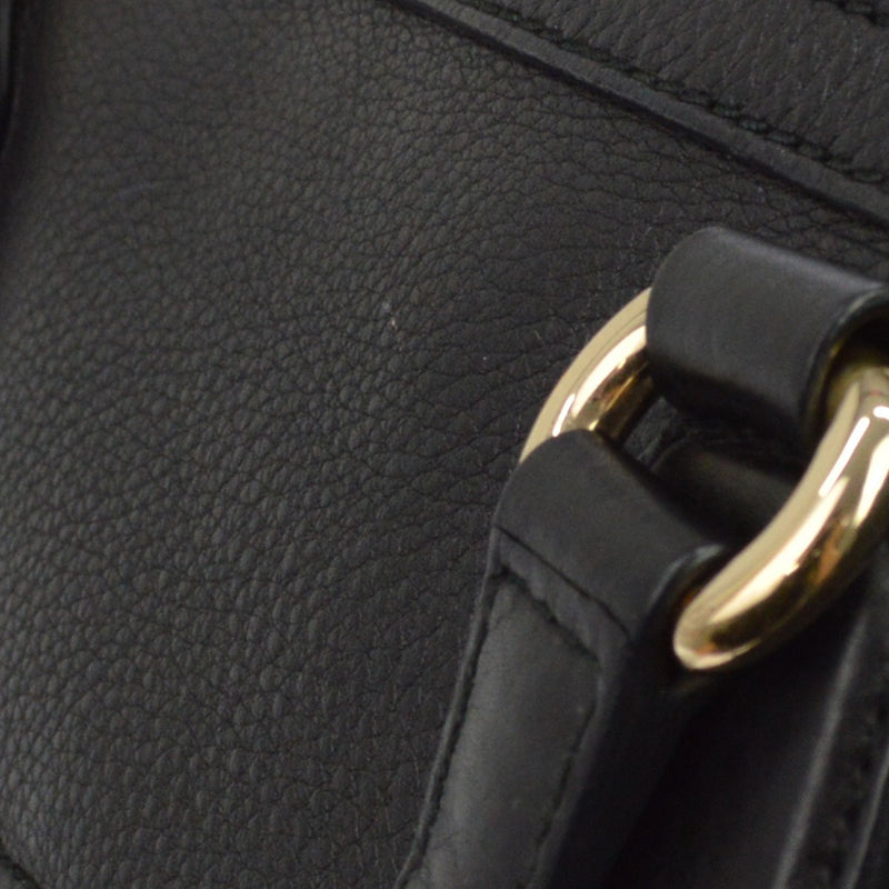 Gucci Soho Working Leather Black Bag