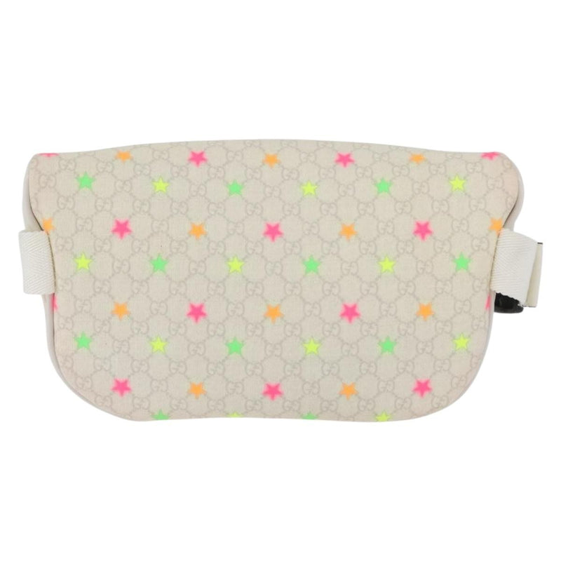Gucci Childrens Belt Printed Gg Coated Canvas Multicolour Bag