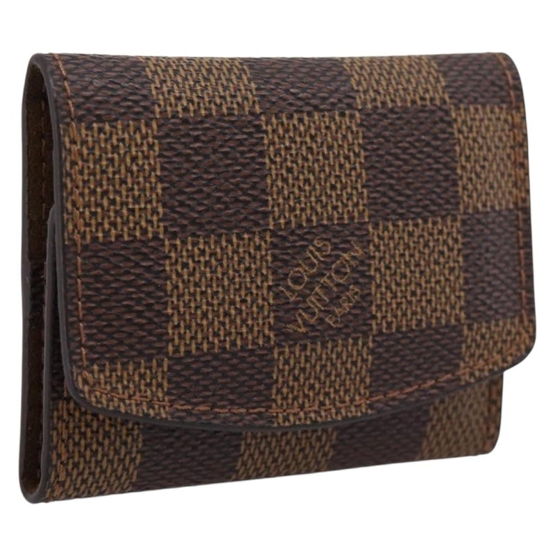 Louis Vuitton Cuff Case Monogram Damier Brown Canvas Accessory