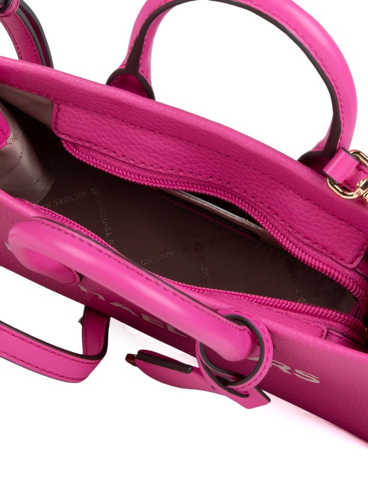 Michael Kors Mirella Crossbody Bag — Pink Leather
