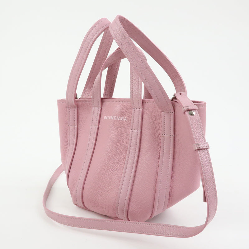 Balenciaga Everyday 2.0 North South Leather Pink Bag