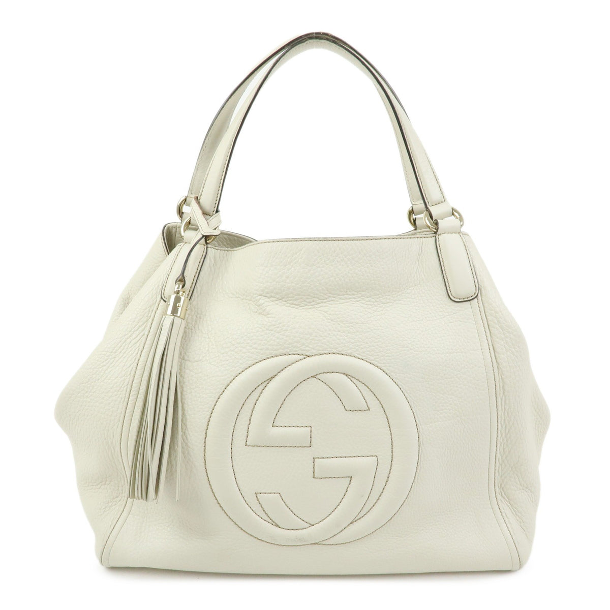 Gucci Soho Leather Beige Bag