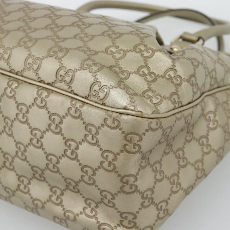 Gucci Sukey Top Handle Guccissima Leather Gold Bag