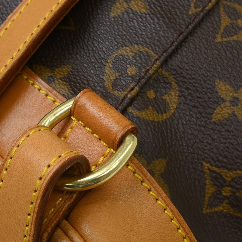 Louis Vuitton Vintage Montsouris Monogram Canvas Brown Bag