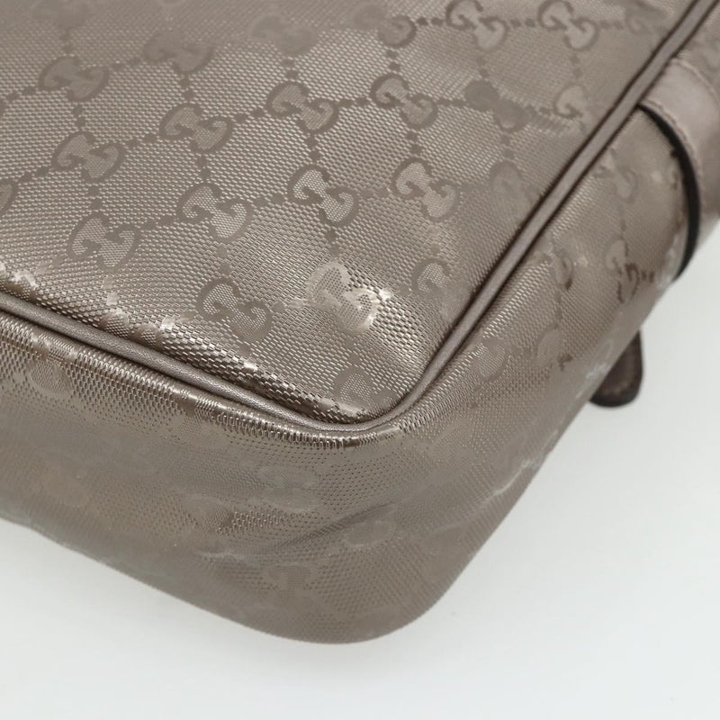 Gucci Zip Gg Imprime Pink Canvas Bag