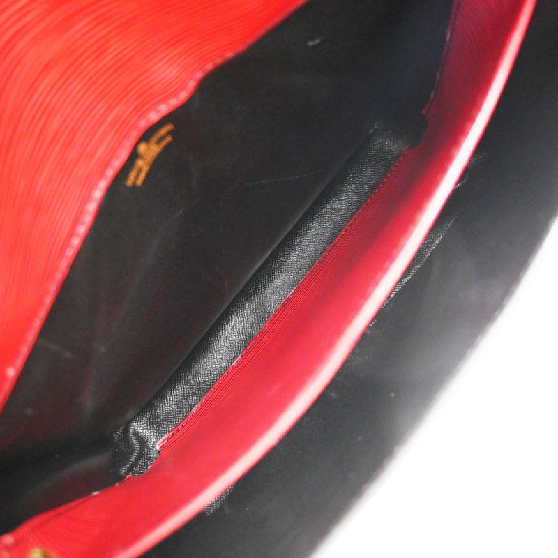 Louis Vuitton Cartouchiere Epi Leather Red Bag