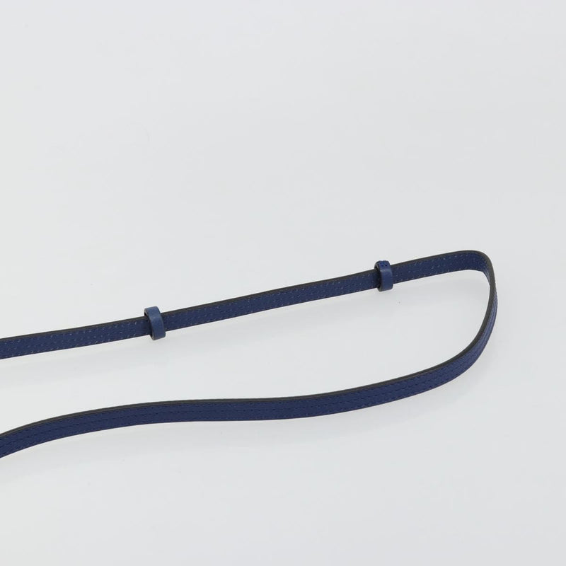 Chloe Pixie Leather And Suede Blue Bag