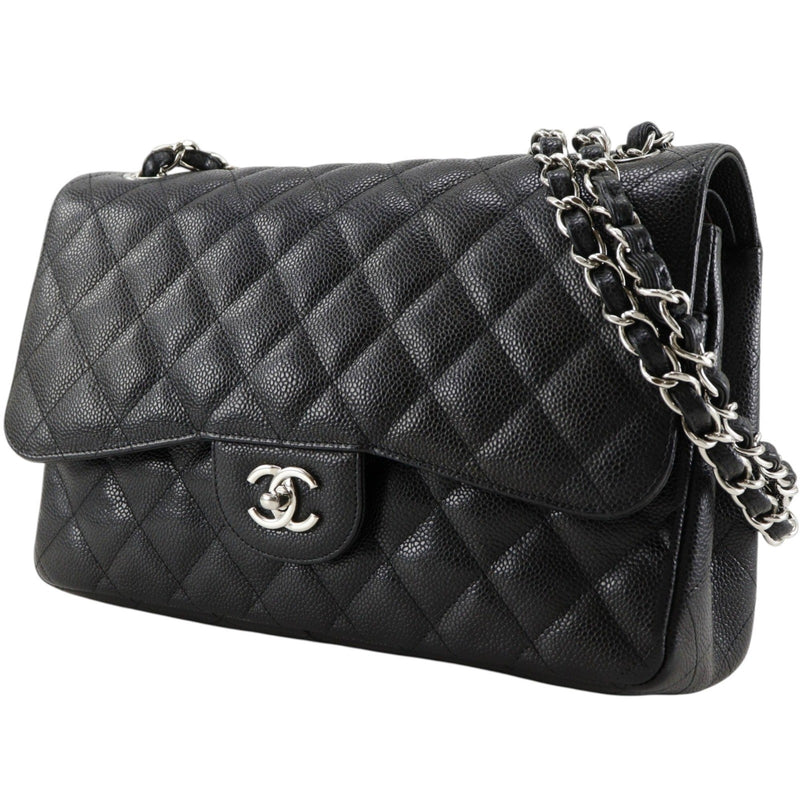 Chanel Timeless - Classic Double Flap Leather Black Bag