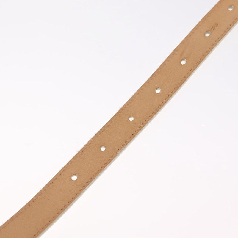 Louis Vuitton Vernis Belt Lv Monogram Beige Patent_leather