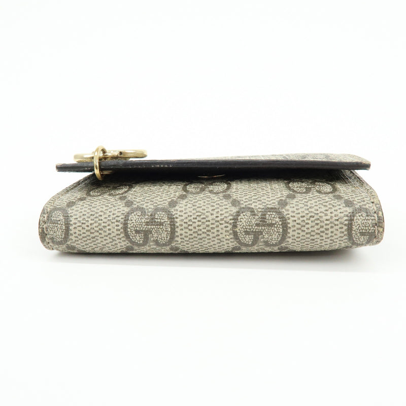 Gucci Interlocking G French Gg Coated Canvas Beige Accessory