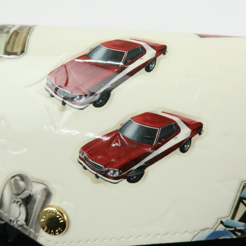 Louis Vuitton Sarah Wallet Nm Limited Edition Stickers Monogram Vernis Multicolour Patent_leather